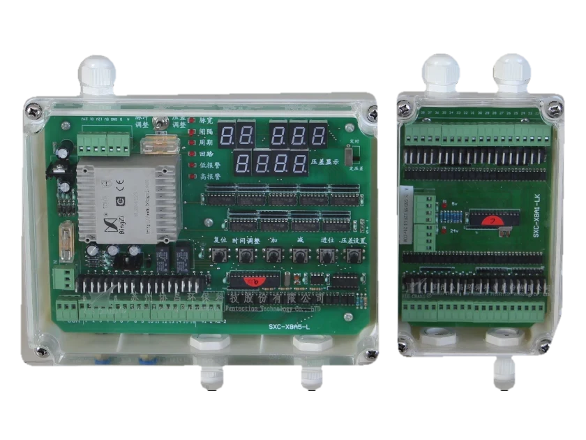 Xiechang® SXC-X8A5 3-і 1-де импульстік контроллердің негізгі блогы, кеңейту модулімен